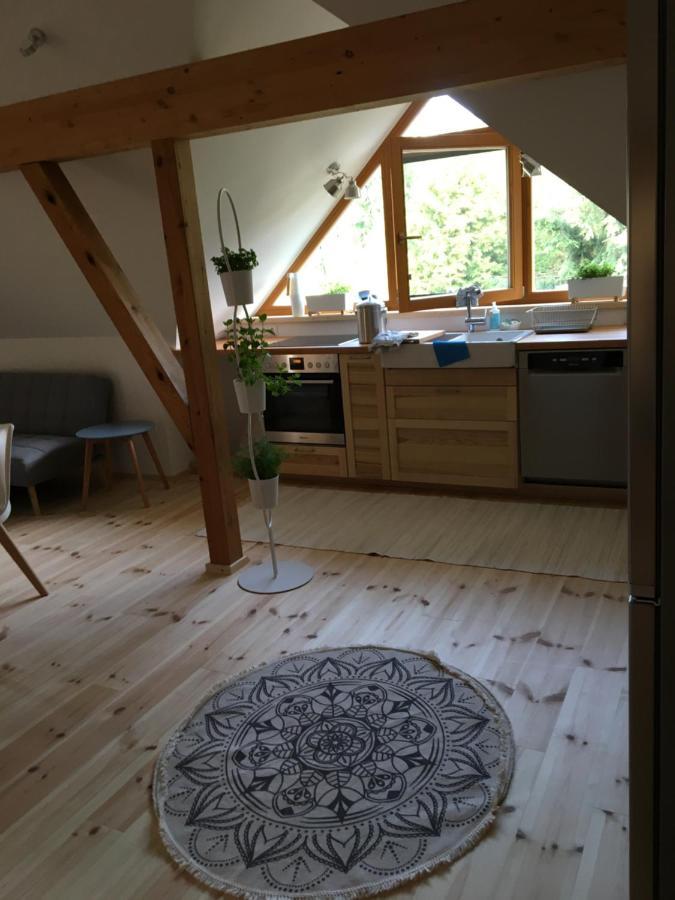 Appartement Lichtspiel Im Gruenen - Moderne Ruhe à Schnabelwaid Extérieur photo